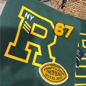 POLO Ralph Lauren n Green and Yellow Graphic scarf